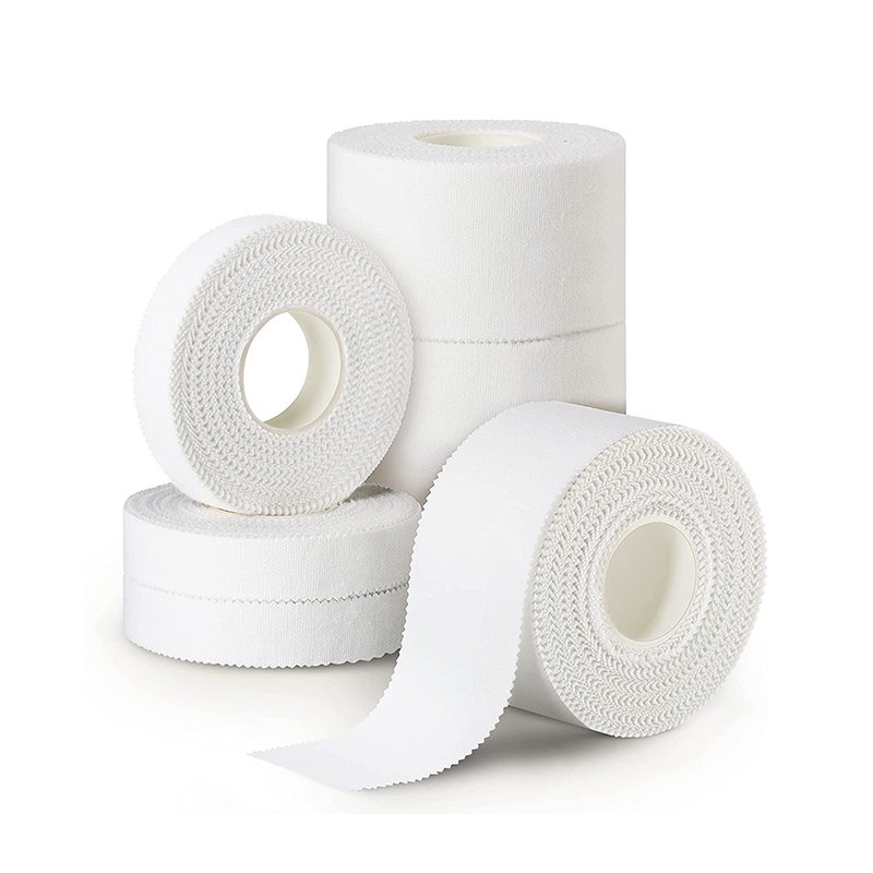 Athletic White Finger Sports Cotton Pita untuk Jurulatih Tinju Mendaki Bola Sepak