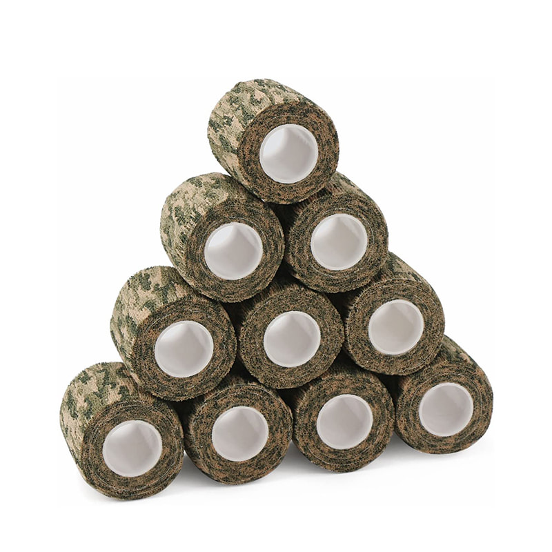Pembalut kohesif pelindung camo luaran untuk memburu lampu suluh 